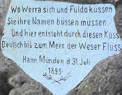 Hann-M�nden, Weserstein 2a