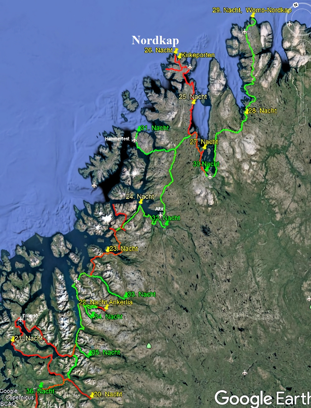 Screenshot Womonordkap - Malselva 3a